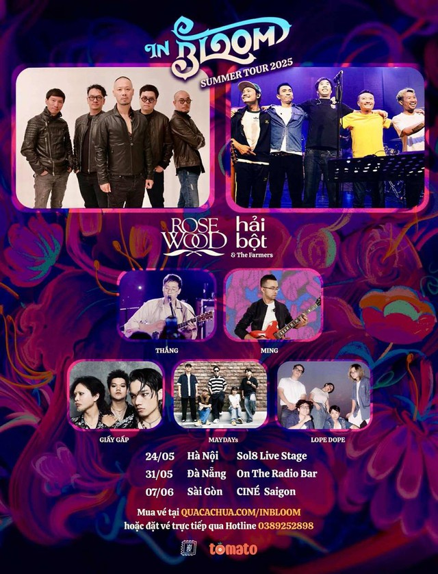 "Quái vật rock Việt" khởi động tour diễn khắp 3 miền, quy tụ nhiều tên tuổi đình đám- Ảnh 1. "Quái vật rock Việt" khởi động tour diễn khắp 3 miền, quy tụ nhiều tên tuổi đình đám- Ảnh 1.