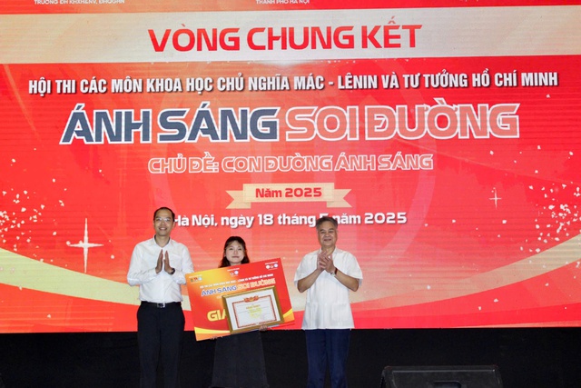 Chung kết Hội thi các môn khoa học và Chủ nghĩa Mác Lê-nin, tư tưởng Hồ Chí Minh- Ảnh 2. Chung kết Hội thi các môn khoa học và Chủ nghĩa Mác Lê-nin, tư tưởng Hồ Chí Minh- Ảnh 2.
