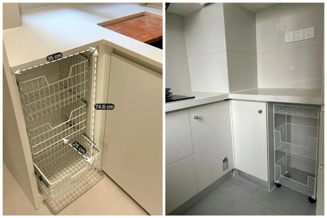 Căn bếp của h&agrave;ng x&oacute;m s&aacute;ng tạo đỉnh cao, nh&igrave;n lại bếp m&igrave;nh chỉ muốn đập đi l&agrave;m lại!- Ảnh 7.