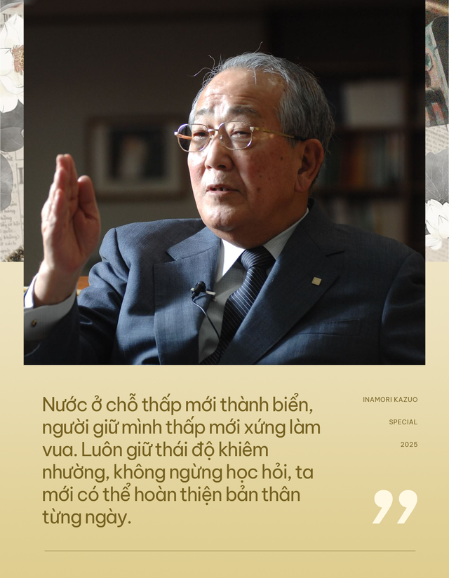 Đạo rèn thân của ‘thần kinh doanh Nhật Bản’ Inamori Kazuo: ‘Nước ở chỗ thấp mới thành biển, người giữ mình thấp mới xứng làm vua!’- Ảnh 2. Đạo rèn thân của ‘thần kinh doanh Nhật Bản’ Inamori Kazuo: ‘Nước ở chỗ thấp mới thành biển, người giữ mình thấp mới xứng làm vua!’- Ảnh 2.