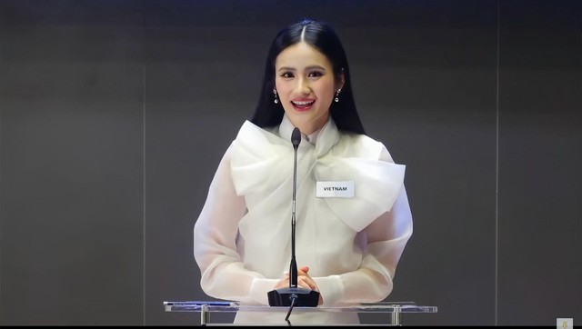 Hoa hậu Ý Nhi sẽ vào Top 10 Miss World 2025?- Ảnh 3. Hoa hậu Ý Nhi sẽ vào Top 10 Miss World 2025?- Ảnh 3.