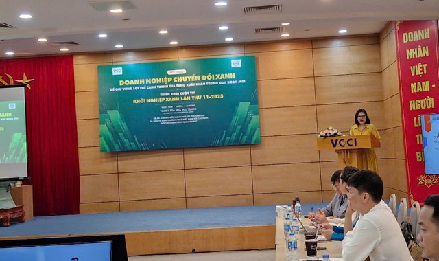Khởi động cuộc thi “Dự án khởi nghiệp xanh lần thứ 11 – năm 2025”- Ảnh 1. Khởi động cuộc thi “Dự án khởi nghiệp xanh lần thứ 11 – năm 2025”- Ảnh 1.