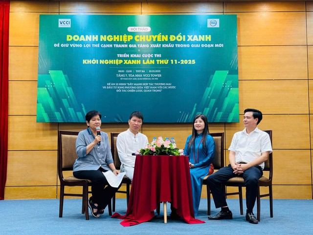 Khởi động cuộc thi “Dự án khởi nghiệp xanh lần thứ 11 – năm 2025”- Ảnh 2. Khởi động cuộc thi “Dự án khởi nghiệp xanh lần thứ 11 – năm 2025”- Ảnh 2.