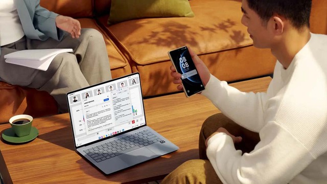 Huawei ra mắt MateBook Pro mới: Laptop chạy HarmonyOS siêu nhẹ chỉ 970g, màn hình OLED 3.1K- Ảnh 4. Huawei ra mắt MateBook Pro mới: Laptop chạy HarmonyOS siêu nhẹ chỉ 970g, màn hình OLED 3.1K- Ảnh 4.