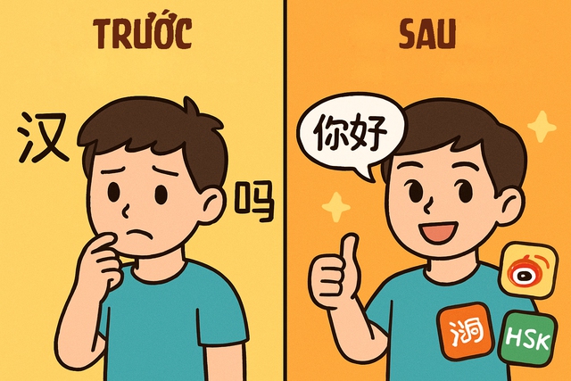 6 tháng học tiếng Trung tự nhiên thấy mọi thứ thay đổi 180 độ, xem ngay để tin!- Ảnh 1. 6 tháng học tiếng Trung tự nhiên thấy mọi thứ thay đổi 180 độ, xem ngay để tin!- Ảnh 1.
