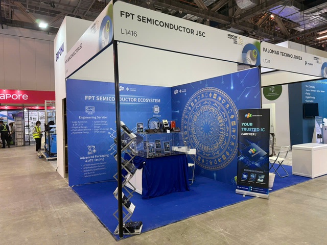 Chip Việt Nam lần đầu hiện diện tại sự kiện b&aacute;n dẫn lớn nhất Đ&ocirc;ng Nam &Aacute;- Ảnh 1.