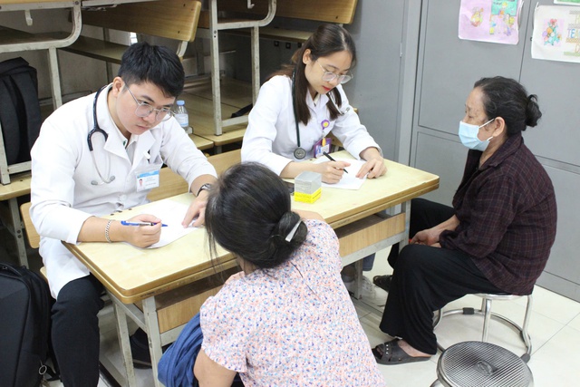 Khám bệnh và cấp phát thuốc miễn phí cho 500 người dân trên địa bàn Huyện Hoài Đức Khám bệnh và cấp phát thuốc miễn phí cho 500 người dân trên địa bàn Huyện Hoài Đức