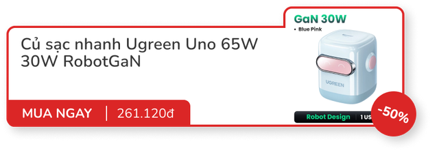8 món đồ sale to từ 40% đến 57% của Ugreen: SmartTag, tai nghe, sạc nhanh, chuột bluetooth...- Ảnh 3.