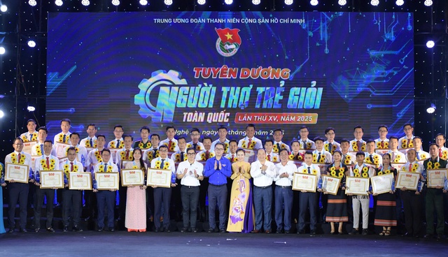Vinh danh 51 “Người thợ trẻ giỏi” toàn quốc lần thứ XV- Ảnh 2.