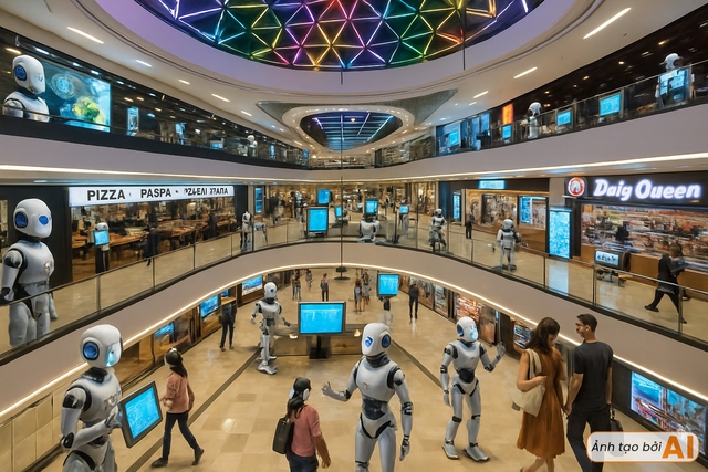Bên trong Vạn Hạnh Mall 20 năm tới - thời "AI, robot trỗi dậy": Bất ngờ với hệ thống lưới bảo vệ- Ảnh 4. Bên trong Vạn Hạnh Mall 20 năm tới - thời "AI, robot trỗi dậy": Bất ngờ với hệ thống lưới bảo vệ- Ảnh 4.