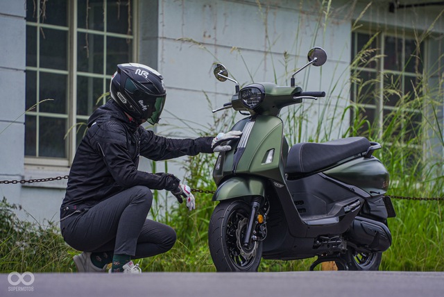 Cận cảnh mẫu xe tay ga 158cc của SYM: Đẹp như Vespa, thực dụng như Honda- Ảnh 11.