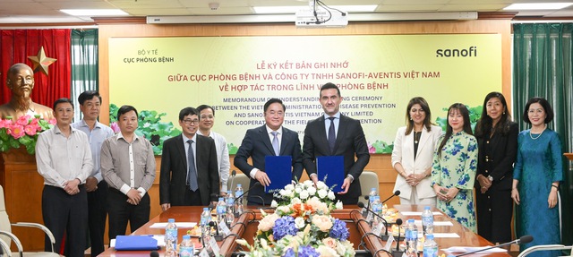 Cục phòng bệnh Bộ Y tế và Sanofi hợp tác thúc đẩy hoạt động tiêm chủng trọn đời tại Việt Nam- Ảnh 1.