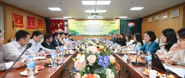 Cục phòng bệnh Bộ Y tế và Sanofi hợp tác thúc đẩy hoạt động tiêm chủng trọn đời tại Việt Nam- Ảnh 2.