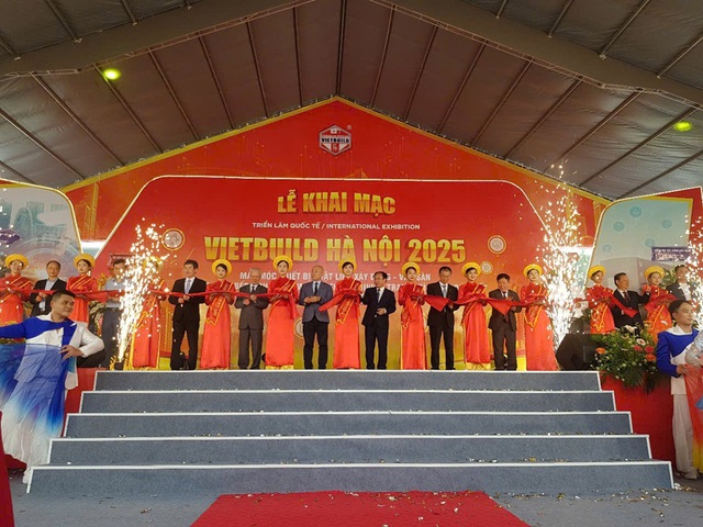 22 quốc gia và vùng lãnh thổ tham dự Triển lãm quốc tế chuyên ngành xây dựng tại Hà Nội- Ảnh 1. 22 quốc gia và vùng lãnh thổ tham dự Triển lãm quốc tế chuyên ngành xây dựng tại Hà Nội- Ảnh 1.