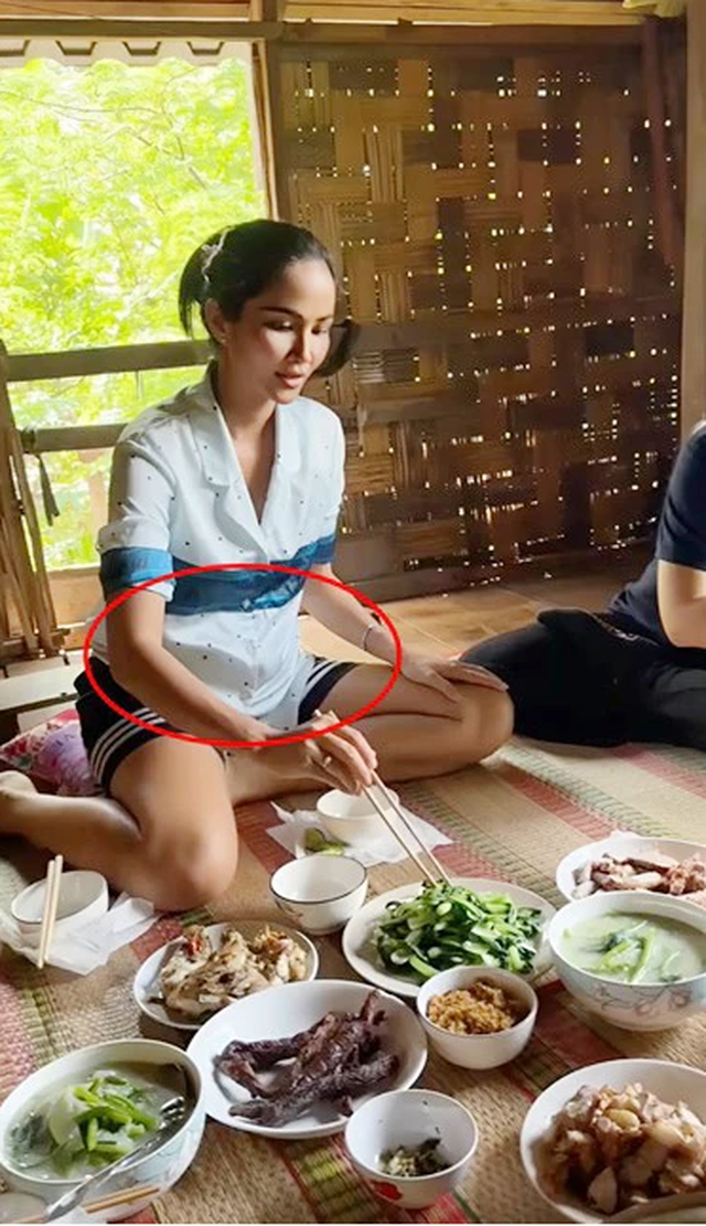 H'Hen Niê mang thai vẫn ăn đủ thứ, chạy show liên tục, tiết lộ 1 loại "vitamin" khiến cô xinh khỏe - Ảnh 3. H'Hen Niê mang thai vẫn ăn đủ thứ, chạy show liên tục, tiết lộ 1 loại "vitamin" khiến cô xinh khỏe - Ảnh 3.