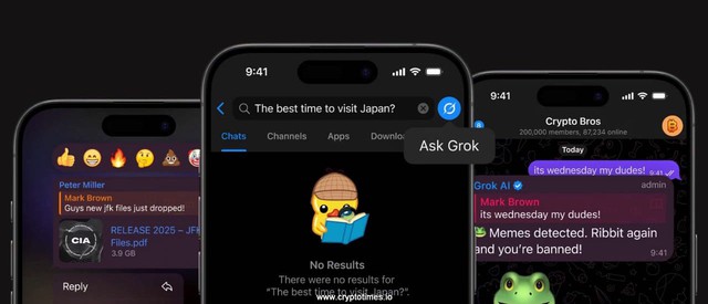 Telegram tích hợp Grok AI của Elon Musk- Ảnh 1. Telegram tích hợp Grok AI của Elon Musk- Ảnh 1.