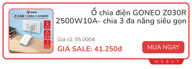 Deal chất từ Philips, LocknLock, PerySmith: Máy hút bụi, camera, quạt tích điện, đèn cảm ứng... chỉ từ 41.000đ- Ảnh 10.