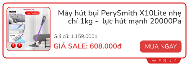 Deal chất từ Philips, LocknLock, PerySmith: Máy hút bụi, camera, quạt tích điện, đèn cảm ứng... chỉ từ 41.000đ- Ảnh 4.