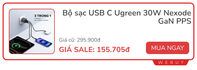 Sale đầu tháng vẫn còn: Tai nghe, cáp sạc, quạt mini... có món giá chỉ 18.000đ- Ảnh 9.