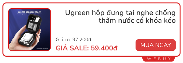 Sale đầu tháng vẫn còn: Tai nghe, cáp sạc, quạt mini... có món giá chỉ 18.000đ- Ảnh 10.