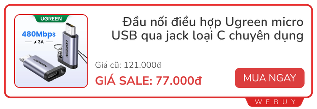 Sale đầu tháng vẫn còn: Tai nghe, cáp sạc, quạt mini... có món giá chỉ 18.000đ- Ảnh 11.