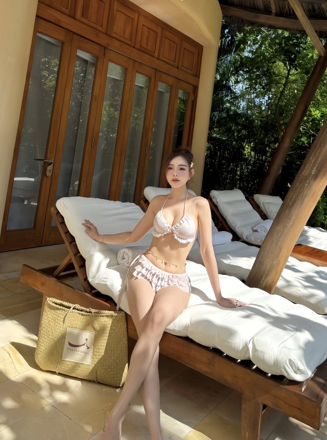 Nữ nghệ sĩ 41 tuổi diện bikini gợi cảm, khoe body nuột nà, nhan sắc đẹp như 20- Ảnh 5. Nữ nghệ sĩ 41 tuổi diện hi88.com gợi cảm, khoe body nuột nà, nhan sắc đẹp như 20- Ảnh 5.