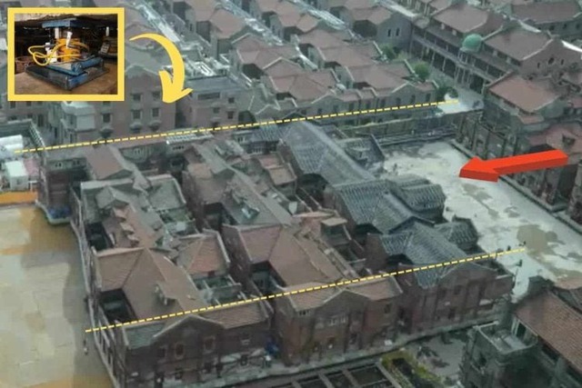 Thượng Hải "di chuyển" cả khu phố lịch sử bằng robot: Dự án đô thị ấn tượng bậc nhất Trung Quốc- Ảnh 1. Thượng Hải "di chuyển" cả khu phố lịch sử bằng robot: Dự án đô thị ấn tượng bậc nhất Trung Quốc- Ảnh 1.