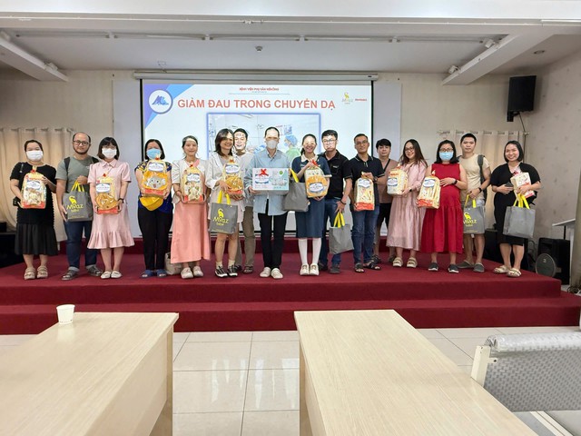 Buổi học tiền sản tại Bệnh viện Phụ sản MêKông: Hiểu đúng – Chọn đúng phương pháp giảm đau khi sinh- Ảnh 4. Buổi học tiền sản tại Bệnh viện Phụ sản MêKông: Hiểu đúng – Chọn đúng phương pháp giảm đau khi sinh- Ảnh 4.