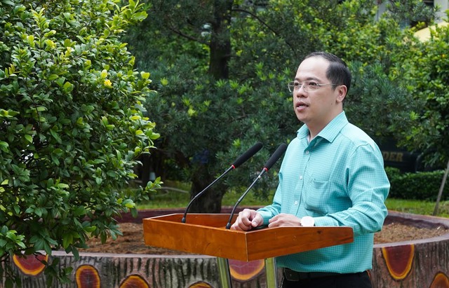 BS.CK2. Ngô Hoàng Viễn - Phó Trưởng Phòng Kế hoạch tổng hợp, Bệnh viện Thống Nhất phát biểu tại chương trình. BS.CK2. Ngô Hoàng Viễn - Phó Trưởng Phòng Kế hoạch tổng hợp, Bệnh viện Thống Nhất phát biểu tại chương trình.