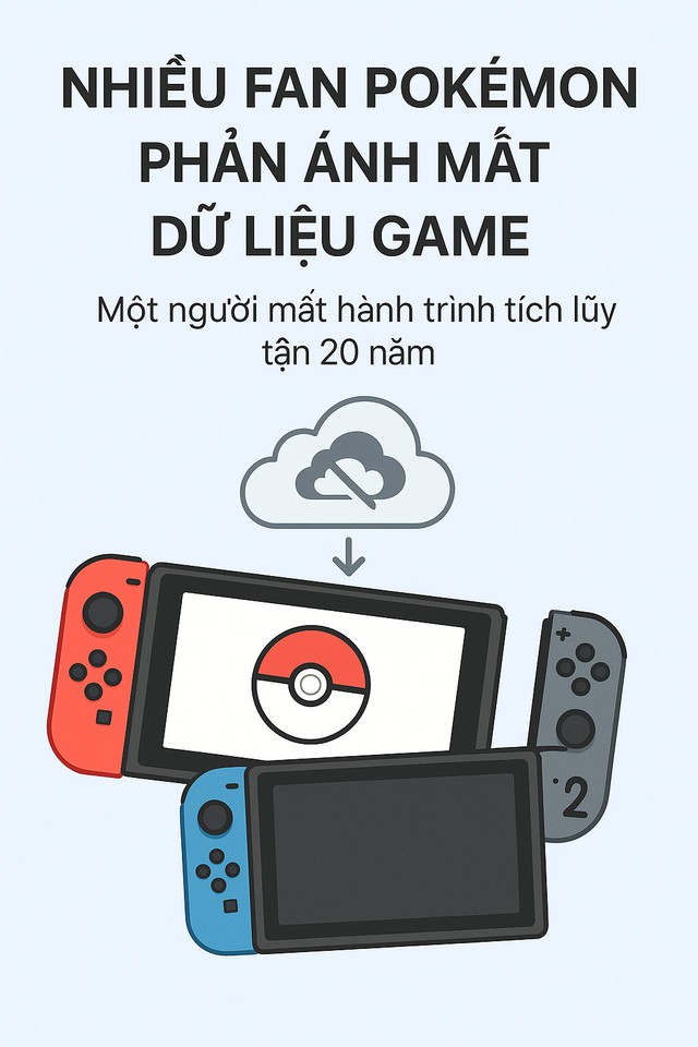 Người chơi Pokémon mất bản lưu game 'cày' suốt 20 năm vì chuyển dữ liệu qua Switch 2- Ảnh 1.