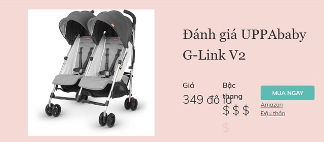 Choáng váng với giá của những chiếc xe đẩy mà ái nữ nhà đại gia Minh Nhựa sử dụng cho các con: Sơ sơ cũng đã gần 30 triệu!- Ảnh 4.