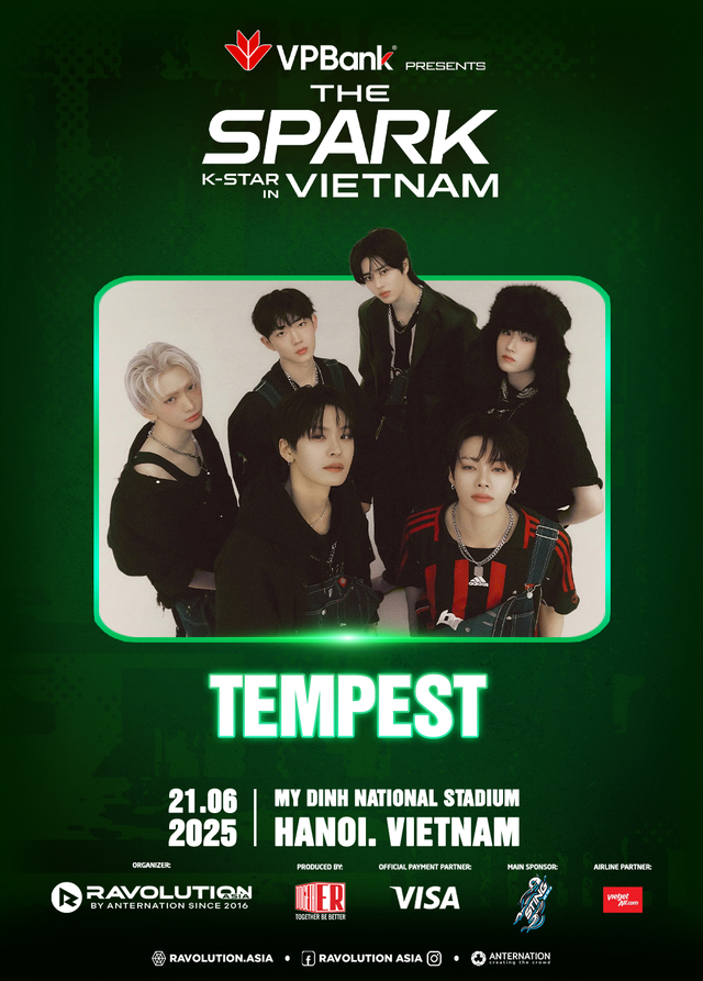 POSTER công bố TEMPEST tại sự kiện POSTER công bố TEMPEST tại sự kiện