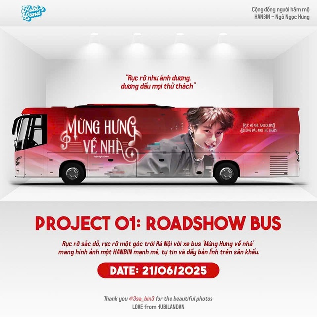 Hoạt động fandom Hanbin tại Việt Nam và lời cảm ơn của nam idol Hoạt động fandom Hanbin tại Việt Nam và lời cảm ơn của nam idol