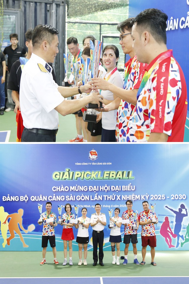 Giải Pickleball Tân cảng Sài Gòn lần thứ I - năm 2025- Ảnh 6.