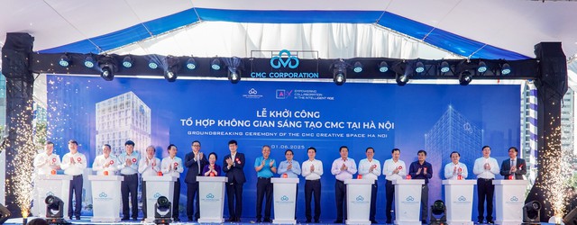 CMC Creative Space Ha Nôi: Biểu tượng mới cho hệ sinh thái trí tuệ nhân tạo MAKE IN VIETNAM- Ảnh 1. CMC Creative Space Ha Nôi: Biểu tượng mới cho hệ sinh thái trí tuệ nhân tạo MAKE IN VIETNAM- Ảnh 1.