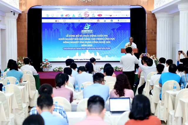 Phát động cuộc thi khởi nghiệp đổi mới sáng tạo trong lĩnh vực nông nghiệp ứng dụng công nghệ cao năm 2025- Ảnh 1. Phát động cuộc thi khởi nghiệp đổi mới sáng tạo trong lĩnh vực nông nghiệp ứng dụng công nghệ cao năm 2025- Ảnh 1.