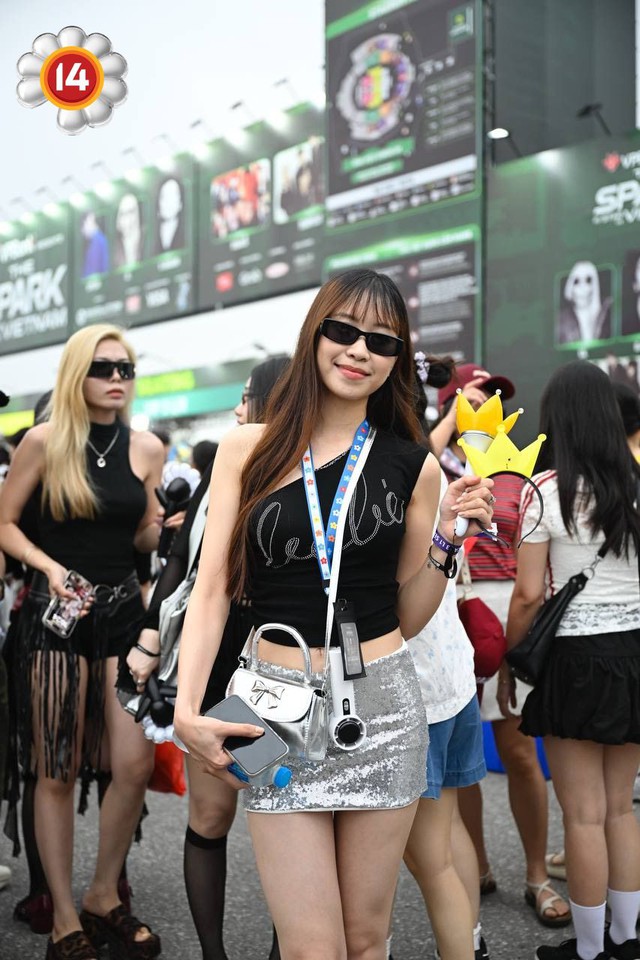 Fan "anh Long" không chất thì ai chất? SVĐ Mỹ Đình thành fashion week thật rồi!- Ảnh 14.