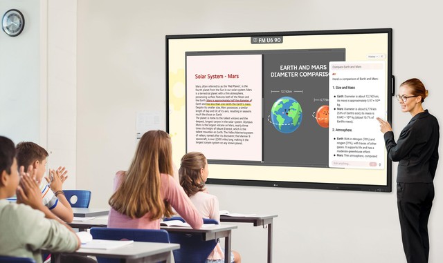 Màn hình tương tác thông minh LG CreateBoard của LG có gì đặc biệt?- Ảnh 1.