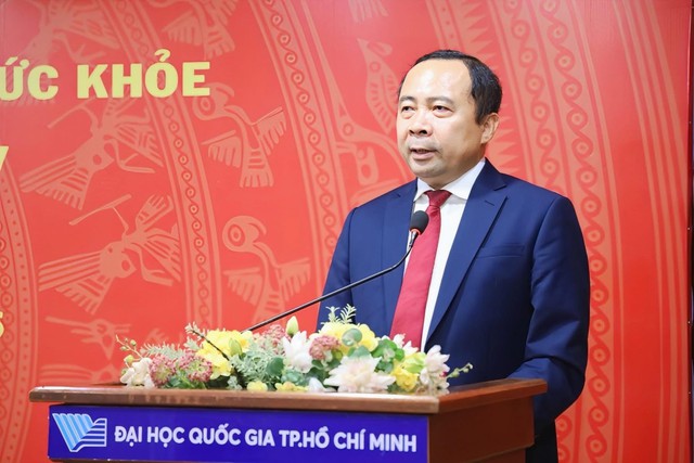 PGS.TS Vũ Hải Quân ghi nhận và đánh giá cao những kết quả nổi bật mà Đảng bộ Nhà trường đã đạt được trong nhiệm kỳ qua. PGS.TS Vũ Hải Quân ghi nhận và đánh giá cao những kết quả nổi bật mà Đảng bộ Nhà trường đã đạt được trong nhiệm kỳ qua.