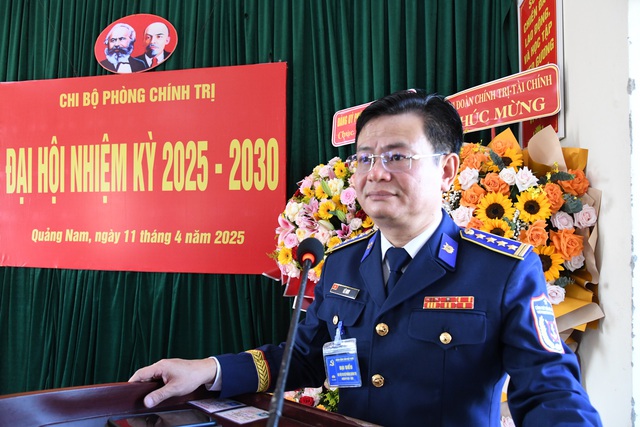 Vùng Cảnh sát biển 2: Sẵn sàng tổ chức thành công Đại hội lần thứ V, nhiệm kỳ 2025 - 2030