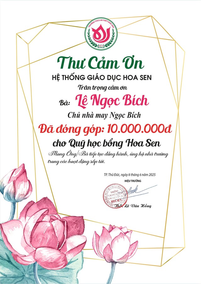 Mô hình gây quỹ học bổng trong trường học – Nơi hội tụ của lòng nhân ái!- Ảnh 2. Mô hình gây quỹ học bổng trong trường học – Nơi hội tụ của lòng nhân ái!- Ảnh 2.