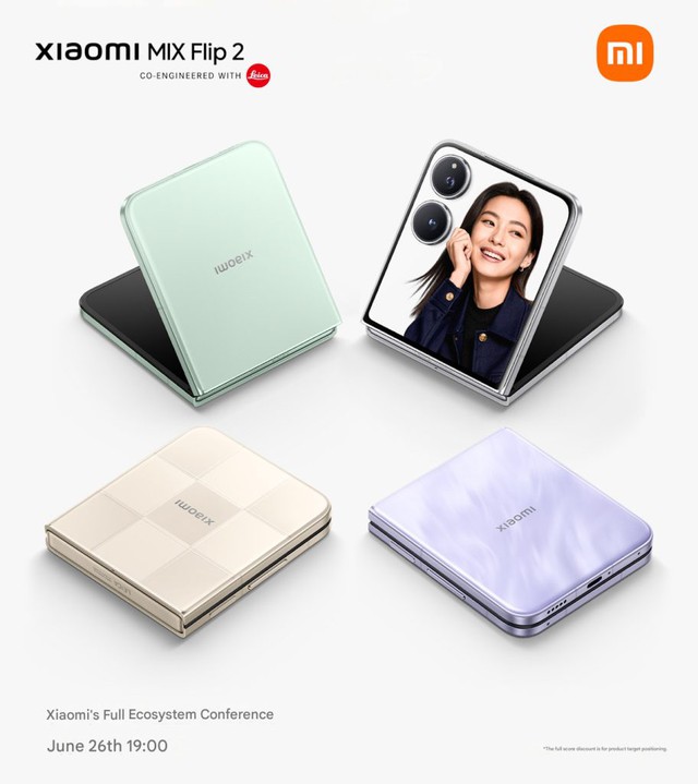 Xiaomi xác nhận MIX Flip 2: Điện thoại gập dọc với chip Snapdragon 8 Elite, pin 5.165mAh, camera Leica- Ảnh 1.