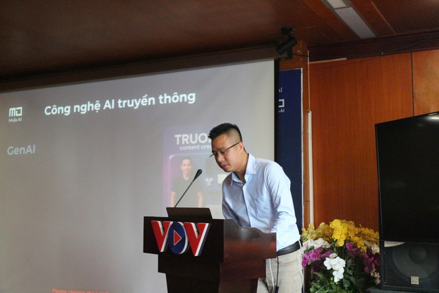 Hội thảo Phát triển nguồn lực và Lễ ký kết hợp tác về đổi mới sáng tạo với trí tuệ nhân tạo (AI)- Ảnh 6. Hội thảo Phát triển nguồn lực và Lễ ký kết hợp tác về đổi mới sáng tạo với trí tuệ nhân tạo (AI)- Ảnh 6.