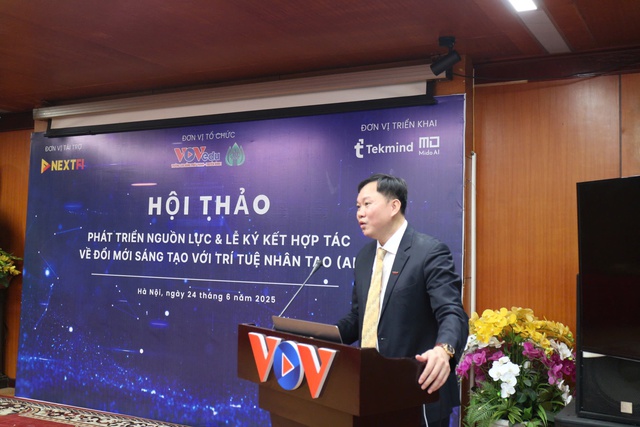 Hội thảo Phát triển nguồn lực và Lễ ký kết hợp tác về đổi mới sáng tạo với trí tuệ nhân tạo (AI)- Ảnh 2. Hội thảo Phát triển nguồn lực và Lễ ký kết hợp tác về đổi mới sáng tạo với trí tuệ nhân tạo (AI)- Ảnh 2.