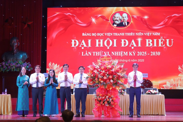Đại hội Đại biểu Đảng bộ Học viện Thanh thiếu niên Việt Nam lần thứ VI, nhiệm kỳ 2025 - 2030- Ảnh 5. Đại hội Đại biểu Đảng bộ Học viện Thanh thiếu niên Việt Nam lần thứ VI, nhiệm kỳ 2025 - 2030- Ảnh 5.