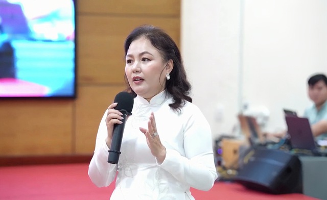Bà Trương Ngọc Minh Đăng - nhà sáng lập dự án chia sẻ. Bà Trương Ngọc Minh Đăng - nhà sáng lập dự án chia sẻ.