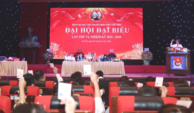 Đại hội Đại biểu Đảng bộ Học viện Thanh thiếu niên Việt Nam lần thứ VI, nhiệm kỳ 2025 - 2030- Ảnh 3. Đại hội Đại biểu Đảng bộ Học viện Thanh thiếu niên Việt Nam lần thứ VI, nhiệm kỳ 2025 - 2030- Ảnh 3.