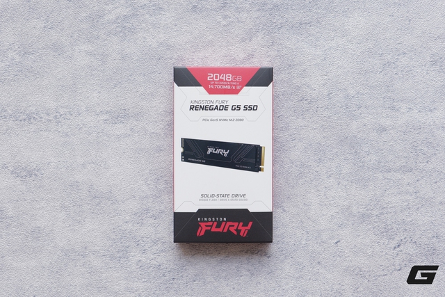 Trải nghiệm nhanh Kingston FURY Renegade G5: NVMe PCIe 5.0 siêu tốc cho nhu cầu siêu cấp- Ảnh 2. Trải nghiệm nhanh Kingston FURY Renegade G5: NVMe PCIe 5.0 siêu tốc cho nhu cầu siêu cấp- Ảnh 2.