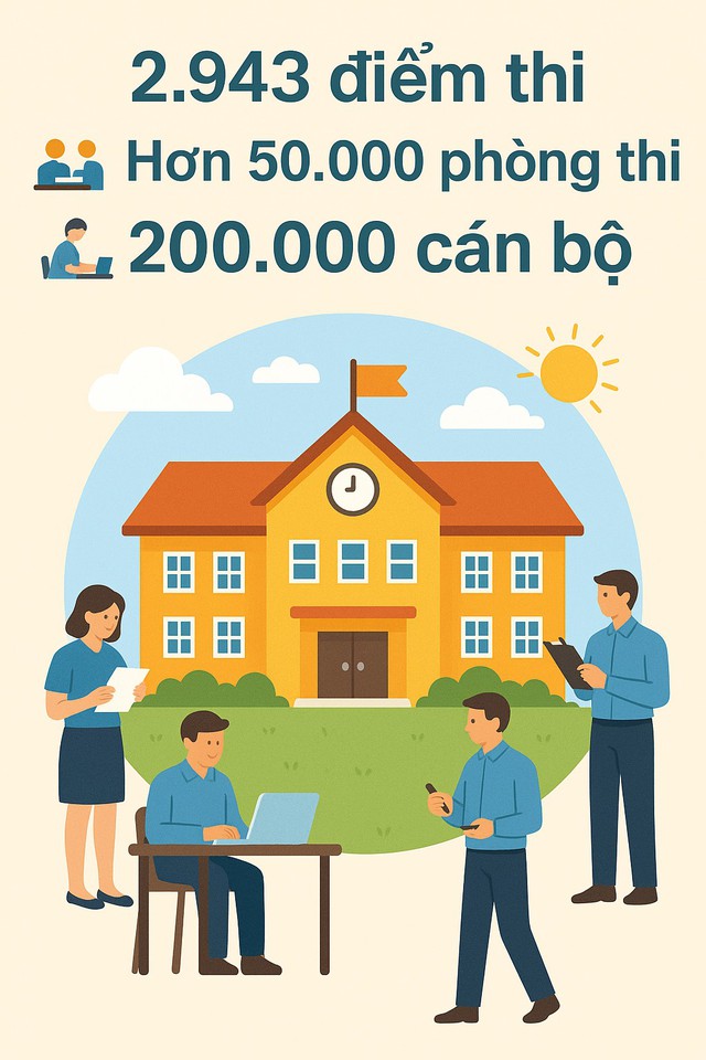 Nhìn lại kỳ thi tốt nghiệp THPT đặc biệt nhất lịch sử- Ảnh 1.