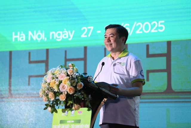Thứ trưởng Bộ Công Thương Nguyễn Sinh Nhật Tân phát biểu khai mạc Chương trình